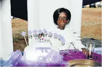  ?? Picture: GALLO IMAGES ?? HAPPY RETURNS: Ontlametse on her 16th birthday