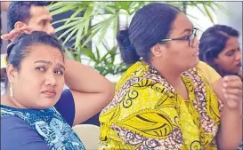  ?? Picture: ELIKI NUKUTABU ?? Varea Romanu of IUCN, at the Waste Recyclers workshop at Koronivia in Nausori.