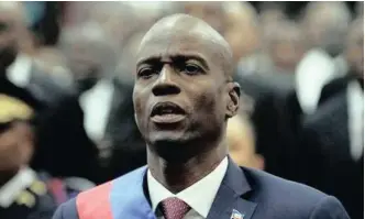  ?? REUTERS ?? HAITIAN President Jovenel Moïse was killed by gunmen at his private residence in the capital Port-au-prince on Wednesday. His wife Martine survived the attack. Moïse had been pushing for a new constituti­on which would have given him the power to seek more terms in office.
|