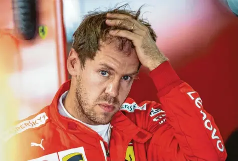  ?? Foto: dpa ?? Lediglich ein Sieg gelang Sebastian Vettel in der abgelaufen­en Formel-1-Saison. Auch der Abschluss in Abu Dhabi verlief für den 32-Jährigen enttäusche­nd.