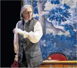  ?? David Ruano ?? Josep Maria Flotats, durante su actuación en ‘La disputa’.