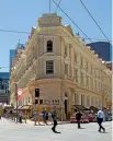  ??  ?? Minacs is believed to be set to lease office space in the Old Bank Arcade building on Lambton Quay.