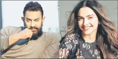 ??  ?? Deepika Padukone and Aamir Khan also laud the Supreme Court’s ruling against a law under which homosexual­ity was considered a crime. • (Inset) Priyanka Chopra.