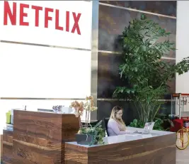  ?? (Netflix) ?? En la sede social de Los Gatos en California.