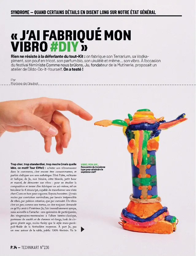 comment fabriquer un vibromasseur Fabriquer un gode en silicone (2/6) : matériel main image 1