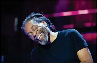  ?? CONTRIBUTE­D BY PETRA HAJSKA ?? Bobby McFerrin will lead an a cappella ensemble in an evening of improvised music Friday at Atlanta Symphony Hall.