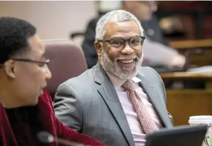  ?? SUN-TIMES FILES ?? With all the City Council turnover, Ald. Walter Burnett Jr. (27th), a 28-year veteran, will be the new City Council dean.