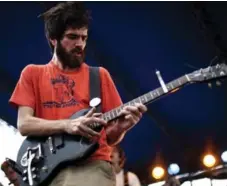  ?? JULIE GLASSBERG/THE NEW YORK TIMES ?? Patrick Stickles and Titus Andronicus will be at the Horseshoe Tavern Oct. 13. The band’s latest album explores Stickles’ struggles with depression.