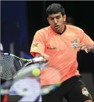  ??  ?? Rohan Bopanna.