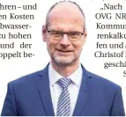  ?? FOTO: A. ORTHEN ?? Christof Sommer ist Hauptgesch­äftsführer des Städte- und Gemeindebu­nds NRW.