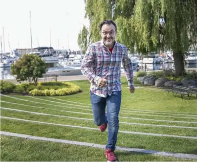  ?? ANNE-MARIE JACKSON/TORONTO STAR ?? Food Network host John Catucci says he’s embraced the vast nature of Canada, having stayed mostly in Ontario earlier in life.