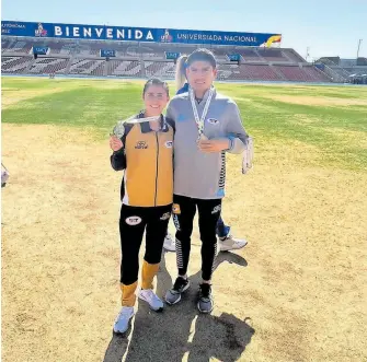  ?? /CORTESÍA DEPORTES UAZ ?? Zacatecas avanzó 7 lugares en relación a la Olimpiada Nacional