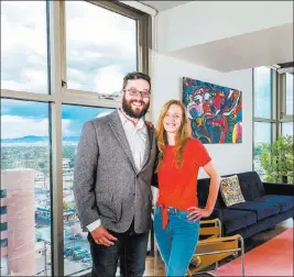  ?? Mona Shield Payne ?? John Timlin and Erin Buckner became first-time homeowners when they discovered Juhl and fell in love with its floor plans, location and amenities. Juhl
