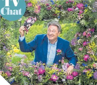  ??  ?? ● Alan Titchmarsh hosts gardening, food and outdoors show Spring Into Summer