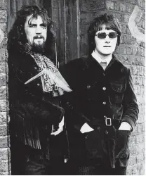  ??  ?? FOLK ACT The Humblebums, Billy and Gerry, in the early 70s