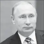  ??  ?? Vladimir Putin