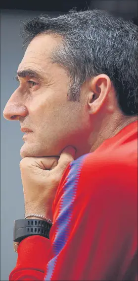  ?? FOTO: PEP MORATA ?? Valverde afronta los dos últimos partidos Quiere mantener la tensión