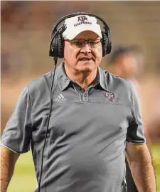  ?? Daniel Dunn/Getty Images ?? Darrell Dickey, a former head coach at North Texas, had been on Jimbo Fisher’s staff since his hiring in 2018.