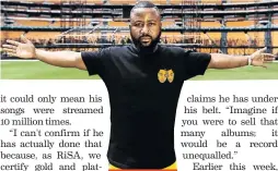  ??  ?? Rapper Cassper Nyovest