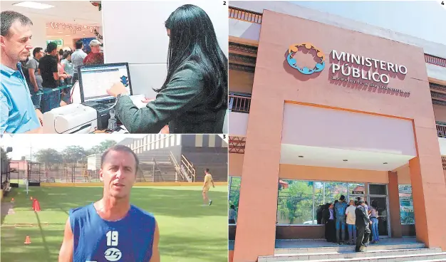  ?? 2
3
4 PARA VER LA GALERÍA COMPLETA
www.elheraldo.hn ?? 1 Con sorpresa dijo el entrenador Danilo Tosello que tomó la noticia de que es investigad­o por lavado de activos. En 2013 salió de Honduras porque tuvo que cuidar a su padre que estaba enfermo, aseveró Tosello. 3 Con el dinero que ganó como futbolista...