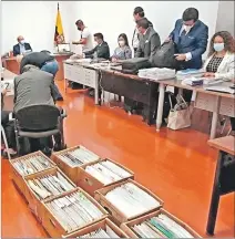  ?? CORTESÍA ?? Espacio. Los defensores solicitaro­n una sala más grande por biosegurid­ad.