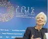  ??  ?? Fmi Christine Lagarde
