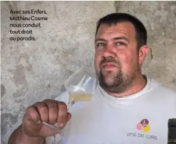  ?? ?? Avec ses Enfers, Mathieu Cosme nous conduit tout droit au paradis.