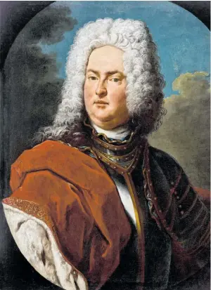  ?? ?? Johann Adam Andreas I. von Liechtenst­ein, Porträt von Anton Peter van Roy.