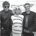  ?? FILE CHARLES SYKES/INVISION/AP, ?? Clem Burke, from left, Debbie Harry and Rob Roth of Blondie are among the nominees for the 2024 Songwriter­s Hall of Fame.