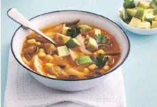  ??  ?? Spicy Mexican Chicken Soup