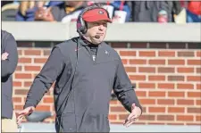  ?? Dale Zanine/USA TODAY Sports ?? Georgia Bulldogs head coach Kirby Smart on the sideline against the Georgia Tech Yellow Jackets during the second half at Bobby Dodd Stadium.