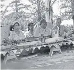  ??  ?? The Queen in Tonga in 1953.