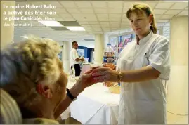  ?? (Photo doc Var-matin) ?? Le maire Hubert Falco a activé dès hier soir le plan Canicule.