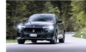  ??  ?? The Urus is based on an Audi SUV; the Levante on Maserati’s cars. You can tell