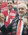  ??  ?? CONTROVERS­IAL: Jeremy Corbyn’s manifesto pledges.