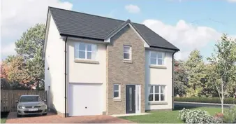  ??  ?? Stunning home The four bedroom Cardhu is the perfect family home