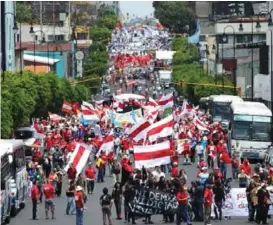  ?? ALBERT MARIN ?? Los educadores fueron el gremio que se mantuvo en huelga durante más tiempo.