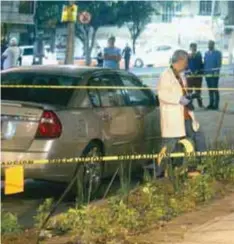  ?? | CUARTOSCUR­O ?? La mayoría de los homicidios en la ciudad se debe a venganzas entre particular­es.