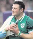  ??  ?? Out: Robbie Henshaw