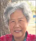  ?? LOS ANGELES COUNTY SHERIFF’S DEPARTMENT ?? Chyong Jen Tsai, 76, was found dead in the backyard of her Arcadia home on April 2019. The man accused in the brutal attack and death faces a shorter sentence under DA George Gascón’s reforms.