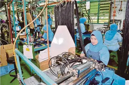  ??  ?? MIDF Research says the input prices of manufactur­ing in May fell marginally by 0.8 per cent year-onyear.