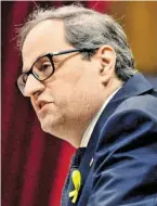  ?? BILD: SN/APA/AFP ?? Quim Torra übernimmt.