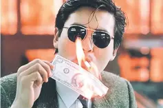  ??  ?? Chow Yun-Fatt in his breakout role in ‘A Better Tomorrow’.