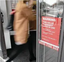  ?? Courtesy CVS ?? CVS is rolling out new time-delay safes inside its Houston stores to prevent high-demand drugs from being stolen.