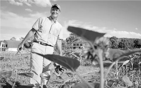  ??  ?? Price, seen here on his farm in Nokesville, Virginia, is the founder and CEO of the Sweet Virginia Foundation and the owner of BrightStar Care of Leesburg, Virginia. — WP-Bloomberg photo