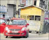  ?? HT PHOTO ?? Under the rules, getting a Pollution Under Control certificat­e is mandatory for every vehicle plying in the city.