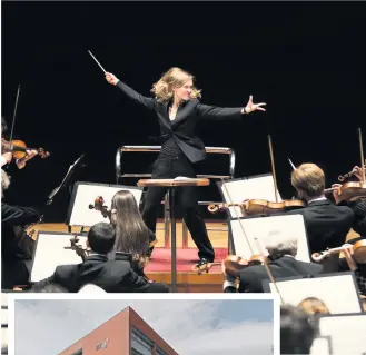  ??  ?? Providence Place in West Bromwich, left, could become the first free school in the UK sponsored by an orchestra – the CBSO, above