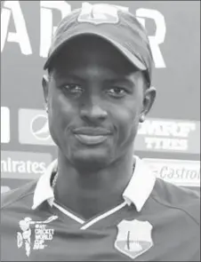  ??  ?? Jason Holder