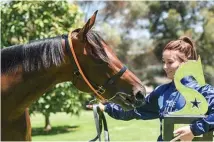  ?? Photo / Racing Victoria ?? Probabeel has her eye on the All-Star Mile trophy.