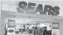  ?? MARCIA POUNDS/SOUTH FLORIDA SUN SENTINEL ?? Sears in Boynton Beach will close in February, the company announced.